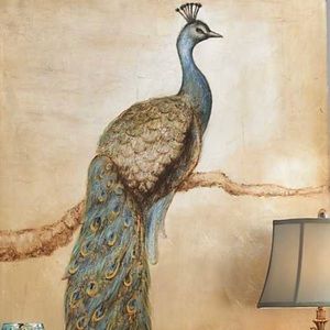 Peacock Canvas painting